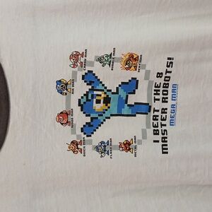 CAPCOM Mega Man SZ L Short Sleeved Tee